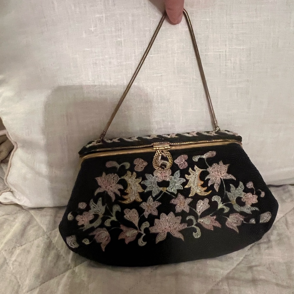 Vintage Oberon Paris Beaded Purse